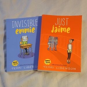 Kids Book Set - Invisible Emmie & Just Jaime